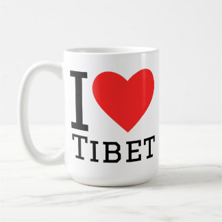 Taza De Café I love Tibet 