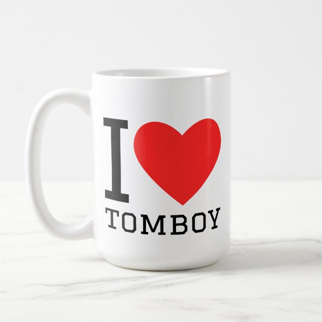 Taza De Café I love tomboy (Izquierda)