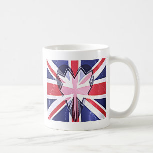 Taza De Café "I love UK" Art Print