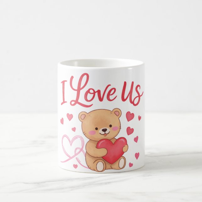 Taza De Café I Love Us Teddy Bear Mug (Centro)