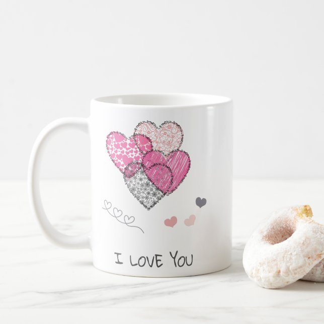 Taza De Café I love you (Con donut)