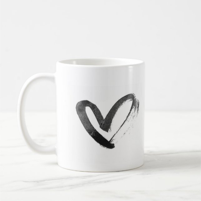 Taza De Café I love you a latte - grappige koffie mok (Izquierda)