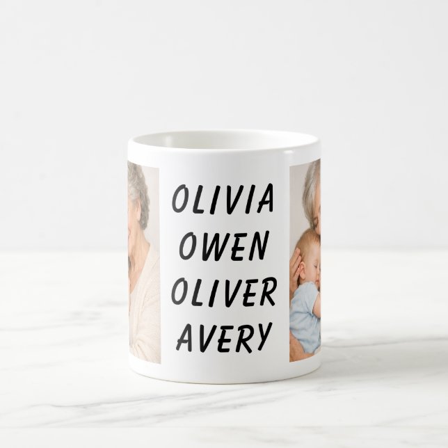 Taza De Café I Love You Grandma Mug | Grandparents Day (Centro)