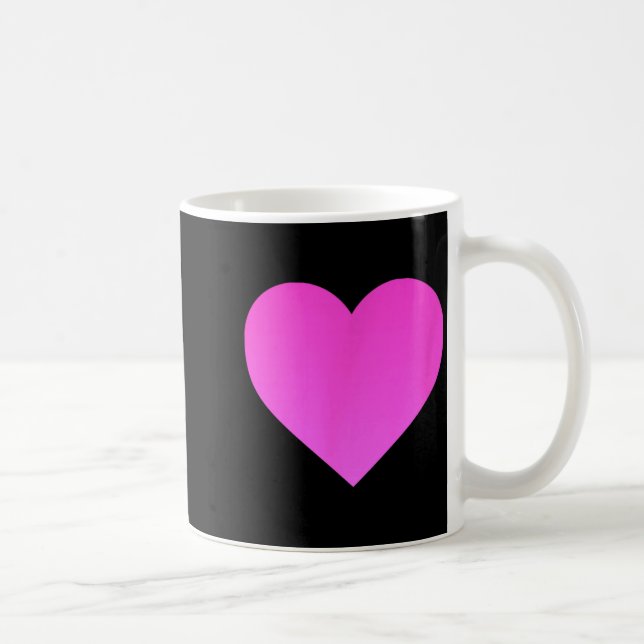 Taza De Café I Love You Nk Purple Heart Valentines Day Emotico  (Derecha)