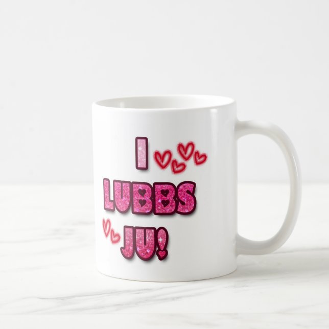 Taza De Café ¡I Lubbs Ju! (Derecha)