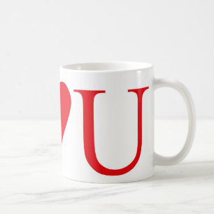 TAZA DE CAFÉ I LUV U