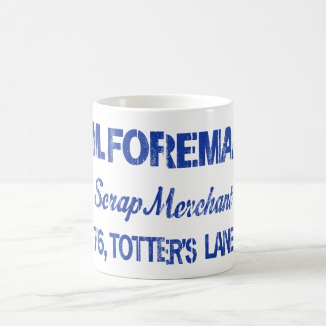 Taza De Café I.M.FOREMAN (sucio adicional) (Centro)