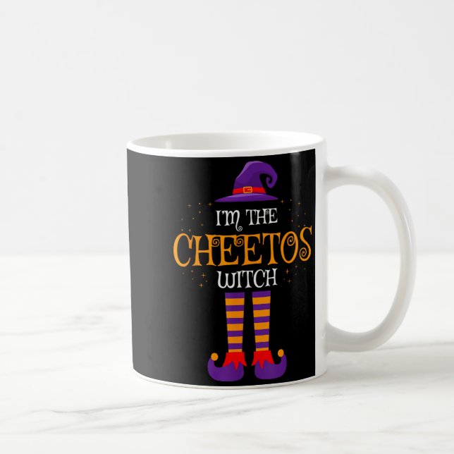 Taza De Café I’m The Cheetos Witch Halloween Family Matching Co (Derecha)