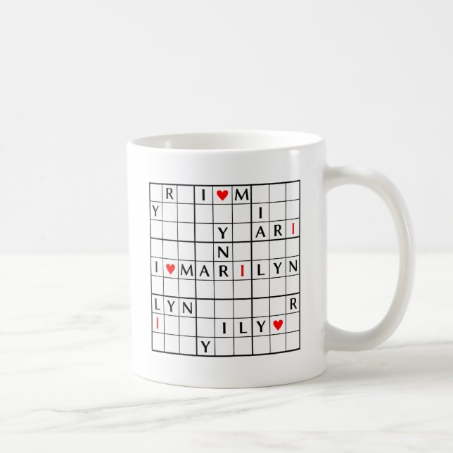 TAZA DE CAFÉ I♥MARILYN (Derecha)