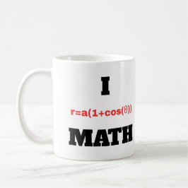 Taza De Café I Matemática de Ecuación Polar (Corazón)