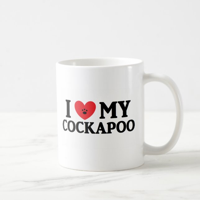 Taza De Café ♥ I mi Cockapoo (Derecha)