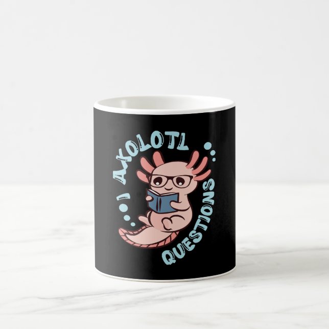 Taza De Café I Preguntas Axolotl (Centro)