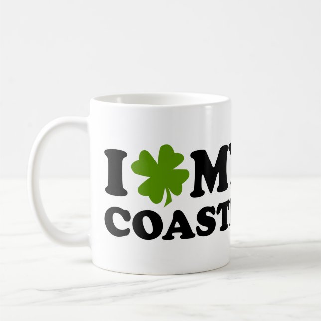 Taza De Café I (shamrock) My Coastie (Izquierda)