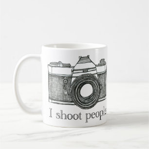 Taza De Café I Shoot (fotografía) People Mug