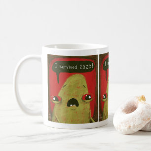Taza De Café I Survived 2020 mug con Gregg por Laura Irrgang