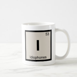 Taza De Café I - Tabla periódica de música de Idiófonos