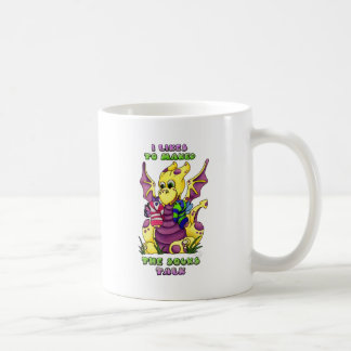Taza De Café I tiene gusto hecho la charla de los calcetines el