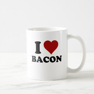 TAZA DE CAFÉ I TOCINO DEL CORAZÓN