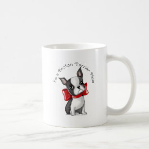 Taza De Café *I un perro adorable de Boston Terrier Mom*