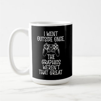 Taza De Café I Went Outside - Funny Gamer