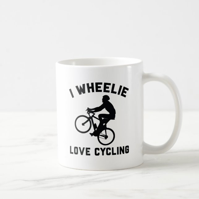 Taza De Café I Wheelie Love Cycling (Derecha)