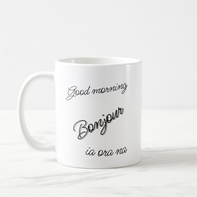Taza De Café Ia ora na (Izquierda)