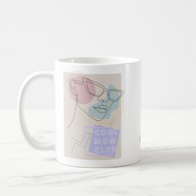 Taza De Café IBDMoms Guay Mom Club (Izquierda)