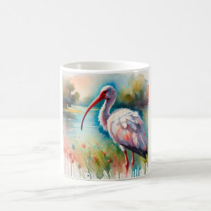 Taza De Café Ibis in the Sunlight 130924AREF116 - Watercolor