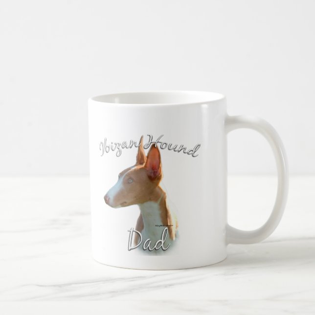 Taza De Café Ibizan Hound Dad 2 (Derecha)