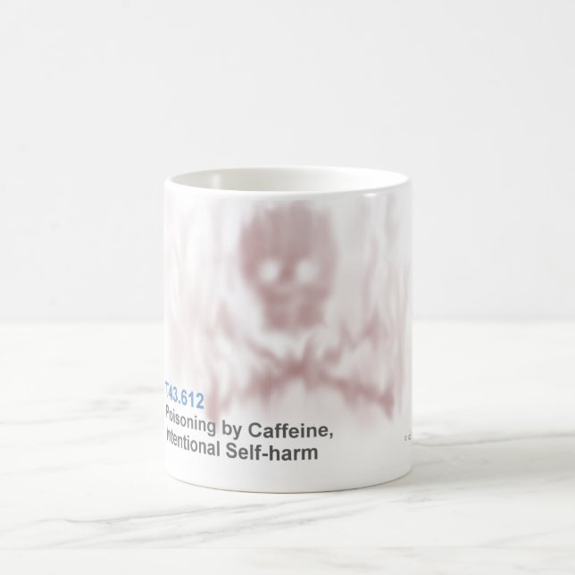 Taza De Café ICD-10: Envenenamiento T43.612 por el cafeína, (Centro)