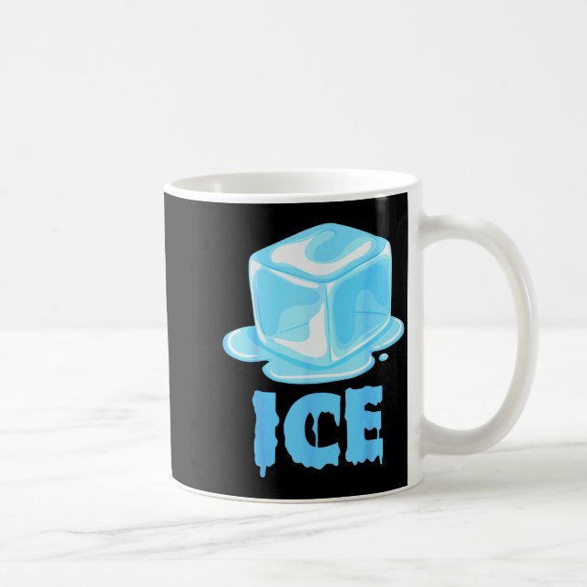 Taza De Café Ice Bag Funny Halloween Christmas Costume  (Derecha)
