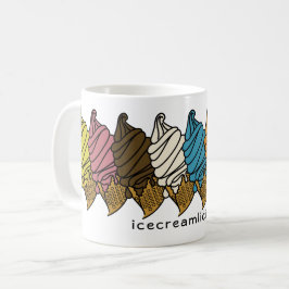 Taza De Café Ice Cream Colorful icecreamliciou Personalizado Te