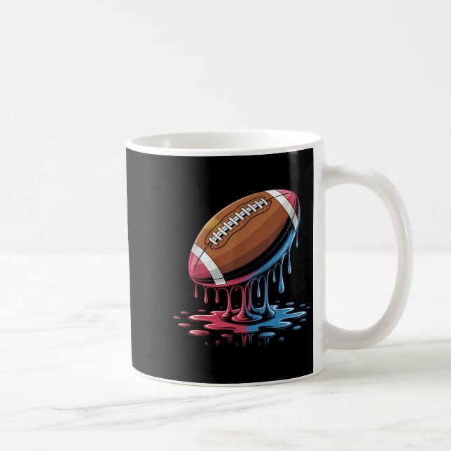 Taza De Café Ice Cream Drip Football  (Derecha)