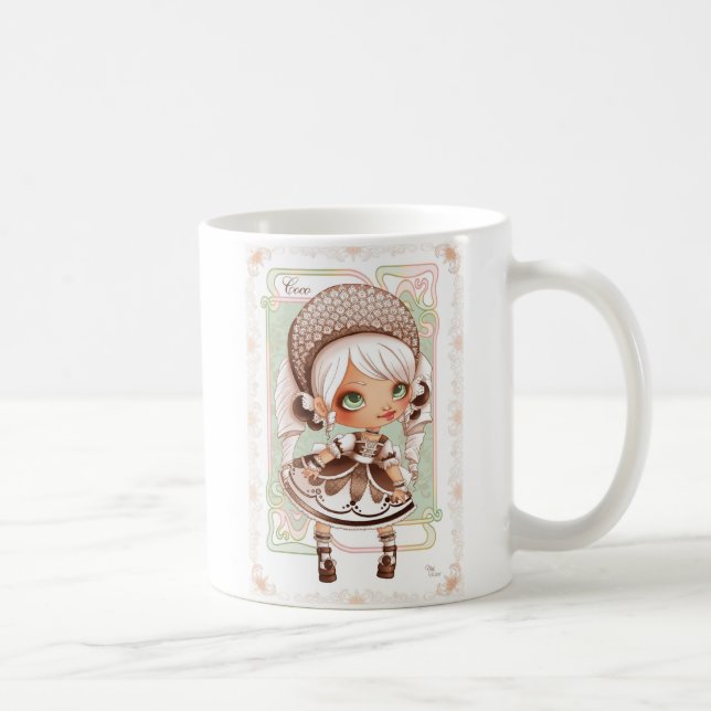 Taza De Café Ice Cream Lolita Coco (Derecha)