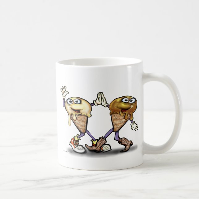 Taza De Café Ice Cream Social (Derecha)