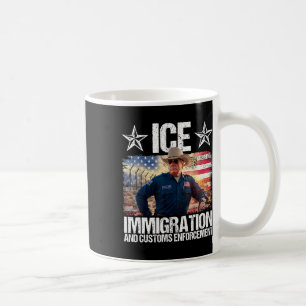 Taza De Café Ice Funny Trump Inmigración Y Personalizados