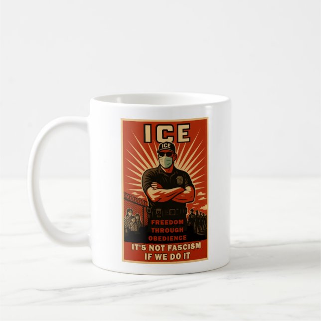 Taza De Café ICE satire - Mug (Izquierda)