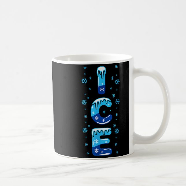 Taza De Café Ice Shirt Adult Kids Men Women Fire And Ice Costum (Derecha)