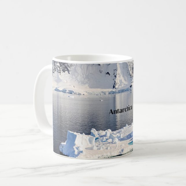 Taza De Café iceberg de Antártida (Anverso izquierdo)
