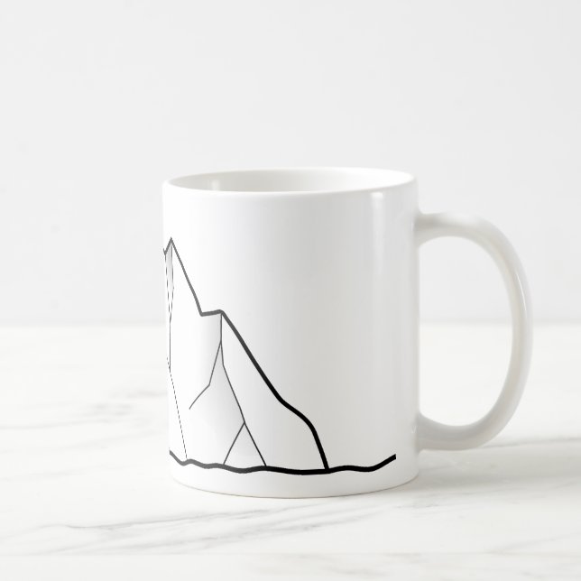 Taza De Café Iceberg de Groenlandia (Derecha)