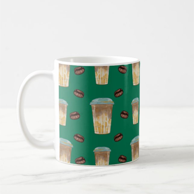 Taza De Café Iced Caramel Macchiato Coffee Mug (Izquierda)
