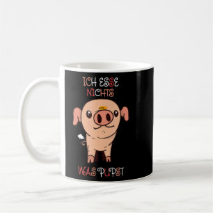 Taza De Café Ich Esse Nichts Fue Un Pupst I Vegetarian