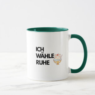 Taza de café Ich Wähle Ruhe Mug Combo ,Calm