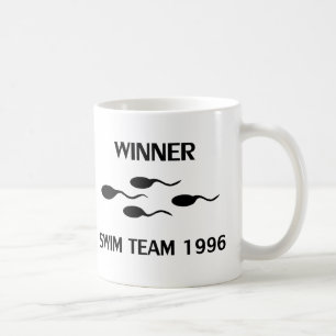 Taza De Café icono 1996 del equipo de natación del ganador