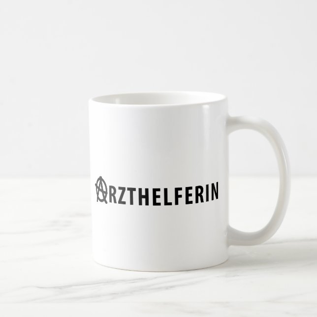 Taza De Café Icono de Arzthelferin (Derecha)