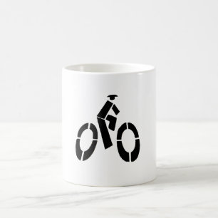 Taza De Café Icono de Bikeman
