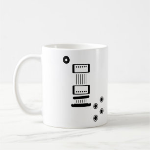 Taza De Café icono de la guitarra eléctrica del LP-estilo
