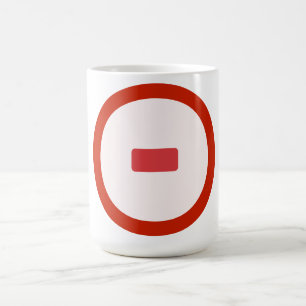 Taza De Café Icono de Minutos rojos