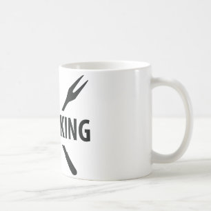Taza De Café Icono del Bbq-Rey