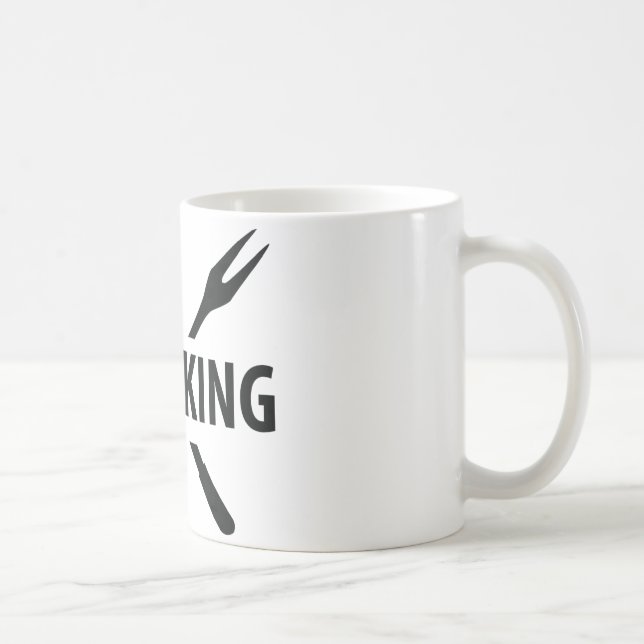 Taza De Café Icono del Bbq-Rey (Derecha)